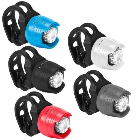 Ciclism - STOP RFR LIGHT DIAMOND HQP "WHITE LED" BLACK NEGRU