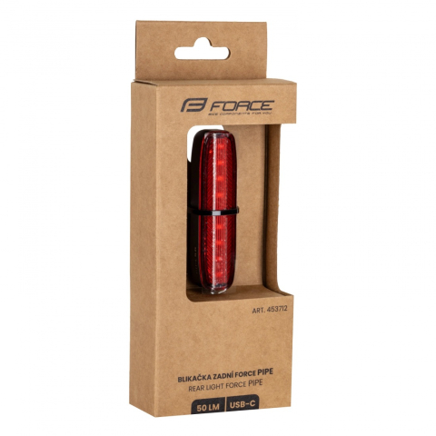 Stop spate Force PIPE 40LM, 9 LED, USB [2]