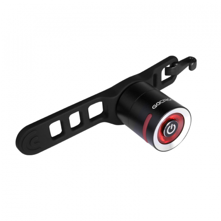 Ciclism - Stop Led Bicicleta Gaciron W10, acumulator 200 mAh, Rezistenta la apa IPX5, Negru