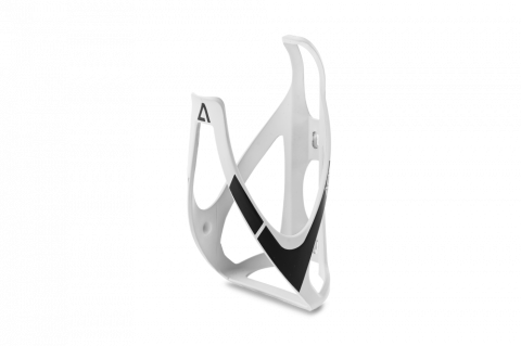 Ciclism - SUPORT BIDON ACID BOTTLE CAGE HPP  ALB NEGRU