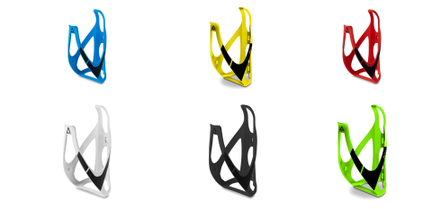 Ciclism - SUPORT BIDON ACID BOTTLE CAGE HPP  VERDE NEGRU