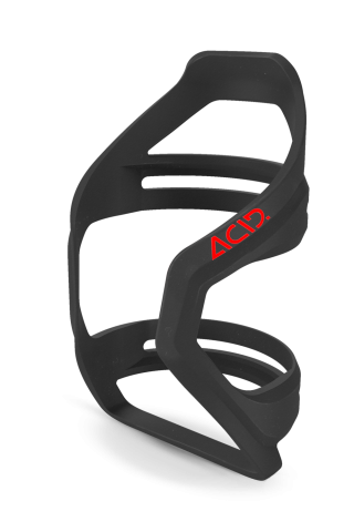 Ciclism - SUPORT BIDON ACID UNIVERSAL BOTTLE CAGE BLACK RED