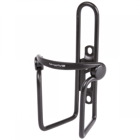 Ciclism - Suport Bidon Aluminiu M-WAVE KNOB-Negru