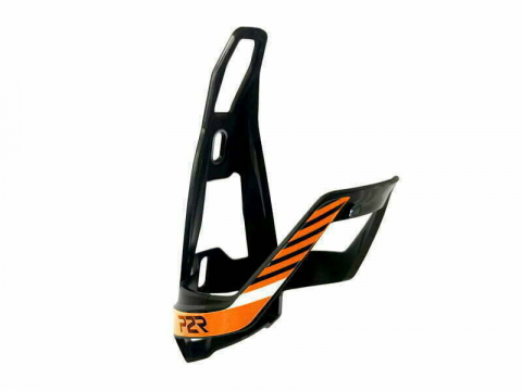 Ciclism - Suport Bidon Apa Bicicleta P2R HUGG - Negru-Portocaliu