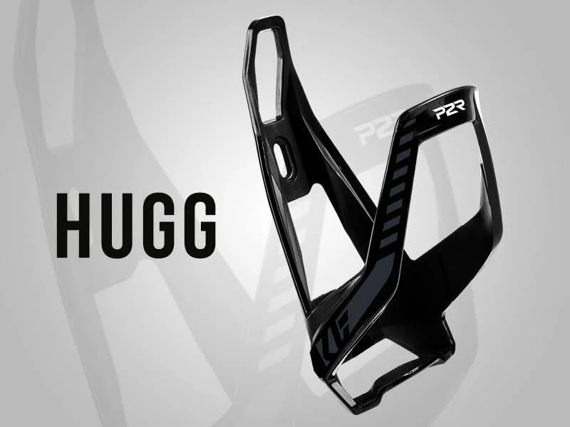 Accesorii biciclete - Suport bidon apa pentru ciclism Hugg, Gri-Alb