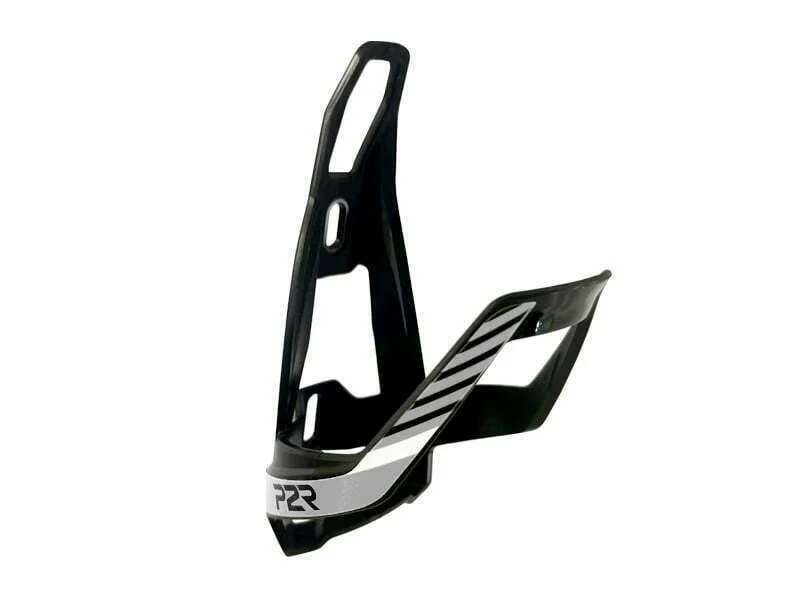 Accesorii biciclete - Suport bidon apa pentru ciclism Hugg, Negru-Argintiu