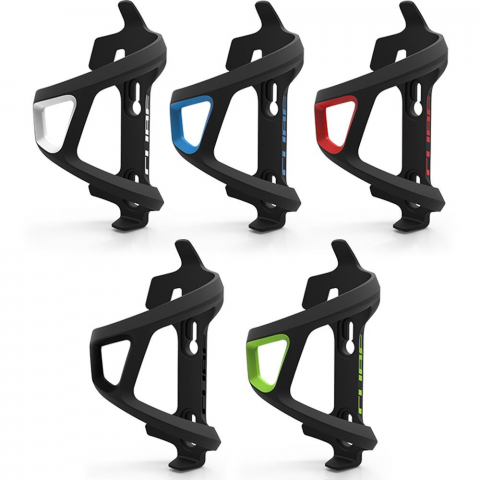 Ciclism - SUPORT BIDON CUBE BOTTLE CAGE HPP LEFT-HAND SIDECAGE NEGRU ALBASTRU