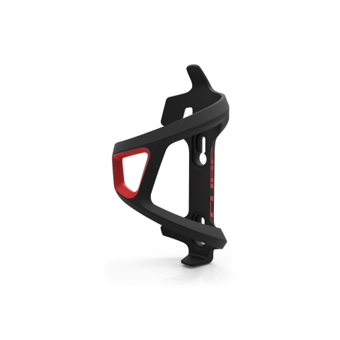 Ciclism - SUPORT BIDON CUBE BOTTLE CAGE HPP LEFT-HAND SIDECAGE NEGRU ROSU