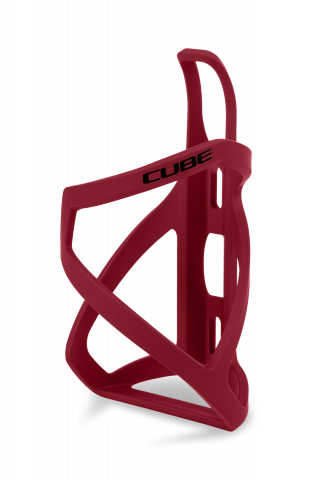 Ciclism - SUPORT BIDON CUBE HPP LEFT-HAND SIDECAGE ROSU-NEGRU LUCIOS