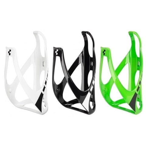 Bidoane si suporti bicicleta - SUPORT BIDON CUBE HPP LUCIOS Verde/negru lucios