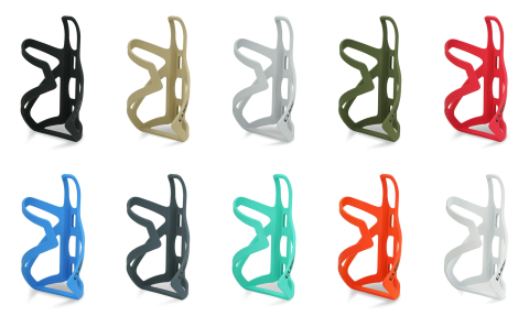 SUPORT BIDON CUBE HPP SIDECAGE MATT RIGHT HAND ORANGE N GLOSSY BLACK [0]