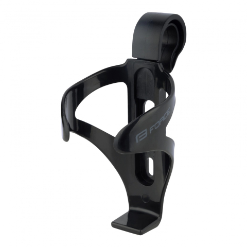 Ciclism - Suport bidon Force ZUMI plastic pentru copii negru-gri