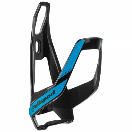 Ciclism - Suport Bidon Polisport Holder PRO, negru-albastru