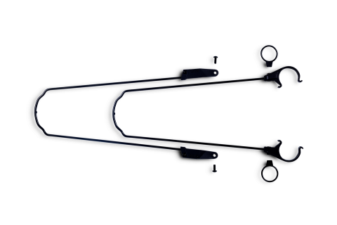 Aparatori noroi bicicleta - SUPORTI APARATORI ACID MUDGUARD SET MTB EXTRA LONG 1.0 65