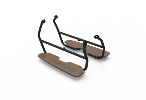 Ciclism - SUPORTURI PICIOARE PORTBAGAJ CUBE LONGTAIL Set