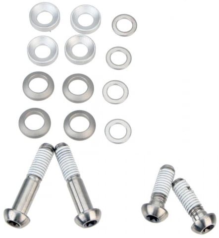 Ciclism - Suruburi Etrier Adaptor Avid Cps Hw Xx Pm185 - Argintiu