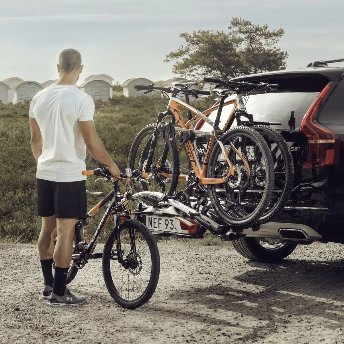 Thule VeloCompact 926 cu prindere pe carlig 3 biciclete 13 pin [6]