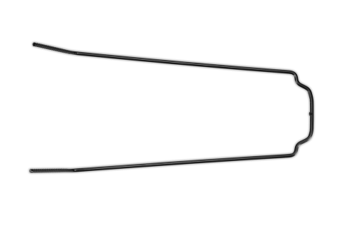 Aparatori noroi bicicleta - TIJA PRINDERE APARATOARE ACID STAY 75 26" 2.0 LONGTAIL REAR Negru