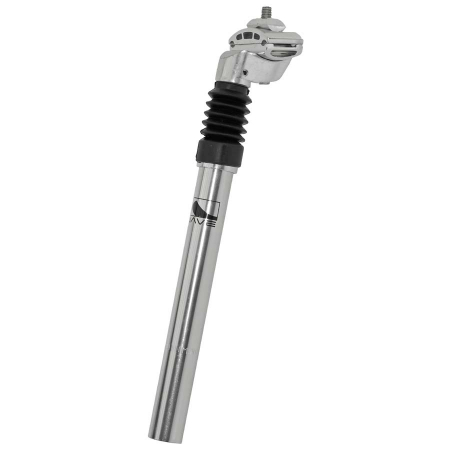 Piese biciclete - Tija Sa cu Suspensie M-WAVE 25,4  mm Silver