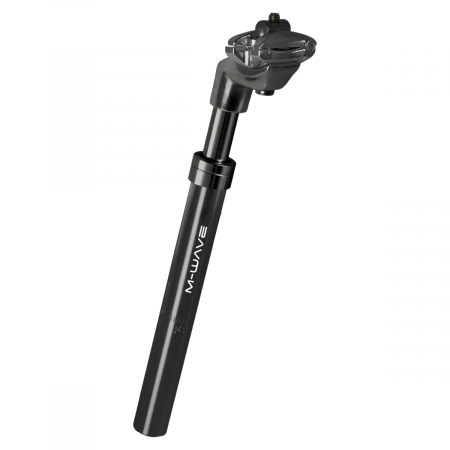 Piese biciclete - Tija Sa cu Suspensie M-WAVE Negru-27,2 mm