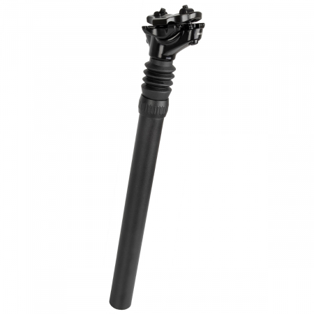 Piese biciclete - Tija Sa cu Suspensie M-WAVE SP-C3  27.2x350 mm Negru