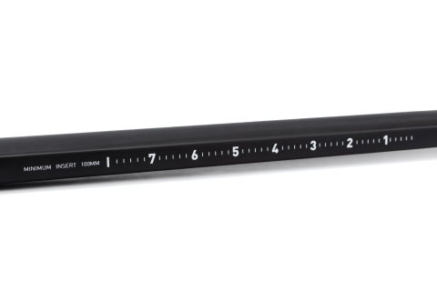 TIJA SA CUBE LITENING AERO / AIR UCI SETBACK BLACK 350mm [2]