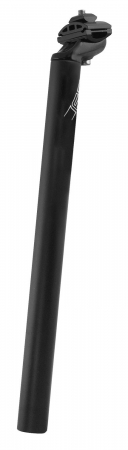 Piese biciclete - Tija sa Force Basic P4.1 30.6/400mm, negru mat