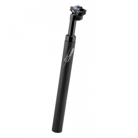 Piese biciclete - Tija sa Force Team P8.4 cu suspensie 30.9/355mm Neagra