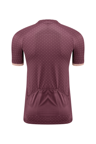 TRICOU CUBE ATX WS HALF ZIP CMPT S/S BERRY S [1]