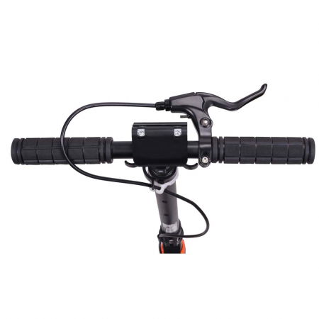 TROTINETA CU SUSPENSII SI FRANA DE MANA DIN ALIAJ DE ALUMINIU, ROTI SILICON (PU), RULMENT ABEC-7, 100 KG, URBAN SCOOTER [3]