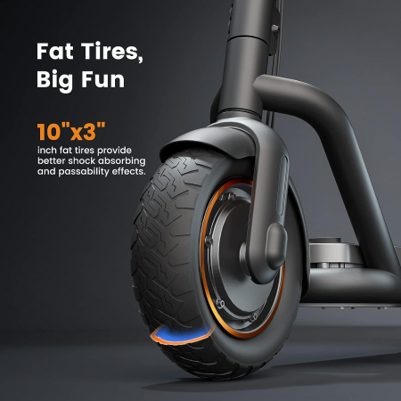 Trotineta Electrica Navee N65 Viteza maxima 25km/h, Autonomie maxima 65Km, Motor 500W, acumulator 48V 12.5Ah, Roti 10" [10]