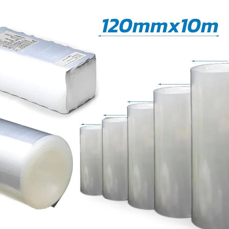 Piese trotinete electrice - Tub termocontractabil transparent 120mm 10M