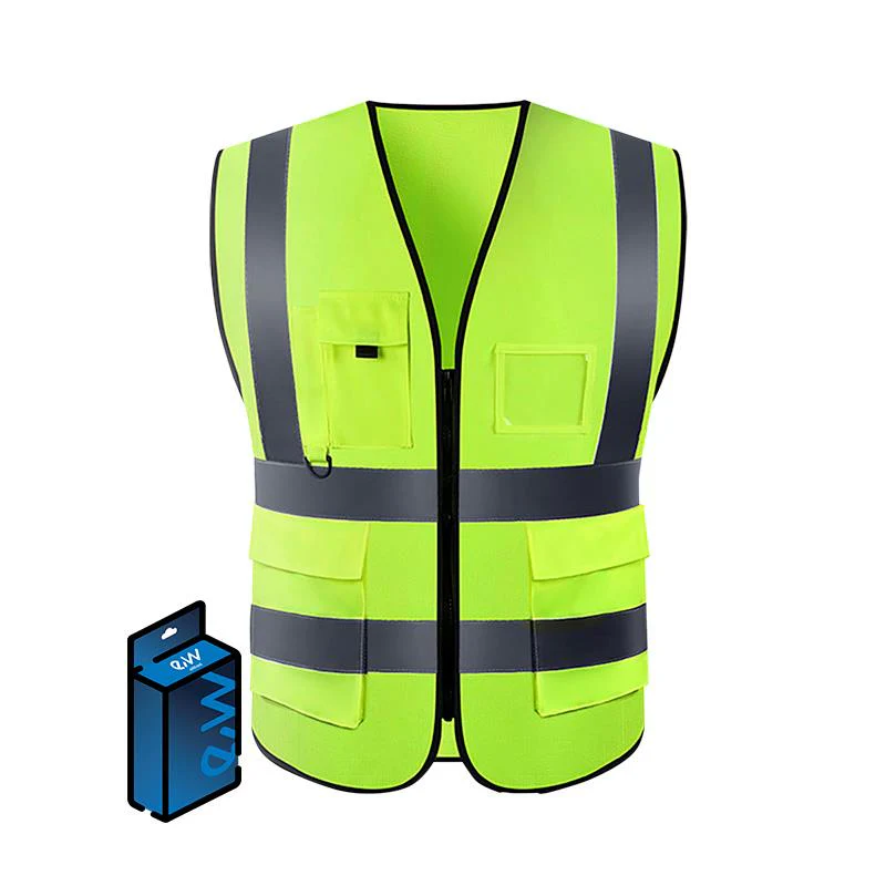 Imbracaminte ciclism barbati - Vesta reflectorizanta cu buzunare pentru bicicleta/trotineta