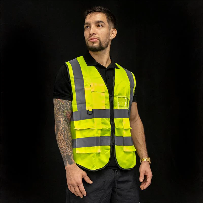 Vesta reflectorizanta cu buzunare pentru bicicleta/trotineta [1]