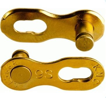 Ciclism - Za Rapida KMC Missing Link 9R Gold Ti-N 9 Viteze