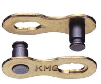 Ciclism - Zala Conectoare Kmc X9 Gold Missing Link, Pt. 9Viteze, Pin 6.6Mm