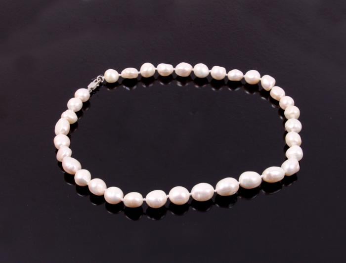 Colier Perle Borealy Oval White Naturale de Cultura [2]