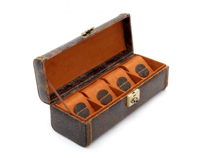 Cadou Cubano Lux - Cutie 4 ceasuri & Cutie Butoni by Friederich - Made in Germany - personalizabil [7]