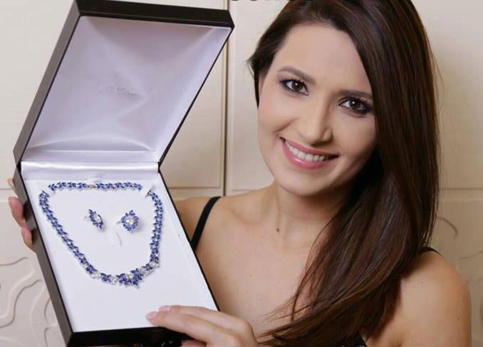 Set Borealy Safir Cercei şi Colier Southampton [2]