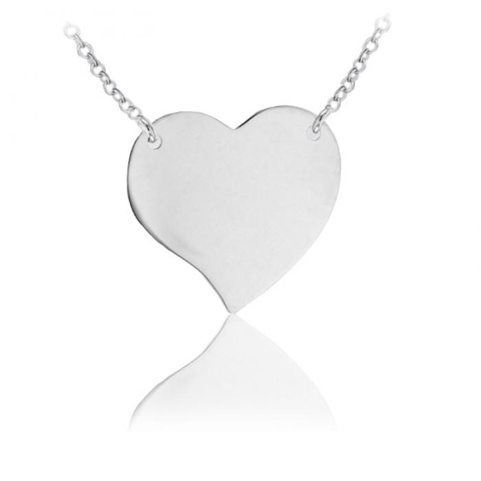 Colier Personalizat Borealy Argint 925 Graphic Heart [3]