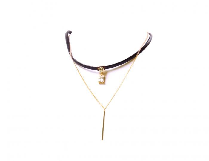 Choker Borealy Crystal Drop Gold Plated [2]
