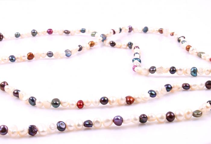 Colier Perle Borealy Super Long Fashion Multicolour [2]