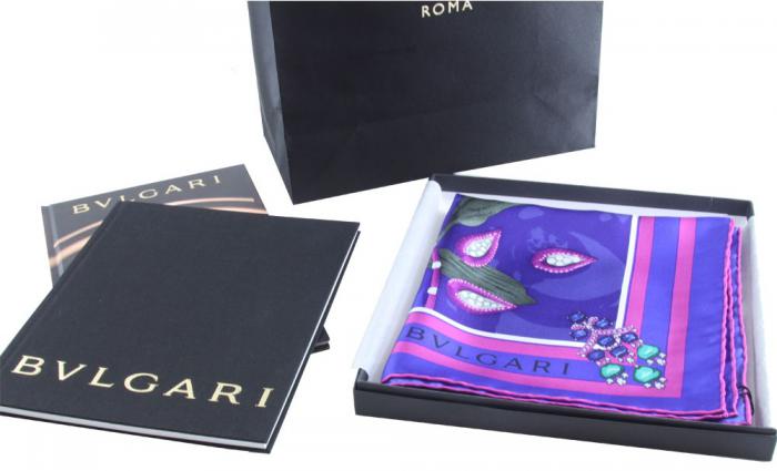 Bvlgari Scarf + 2 Books: Bvlgari Watches & Bvlgari Jewelry [4]