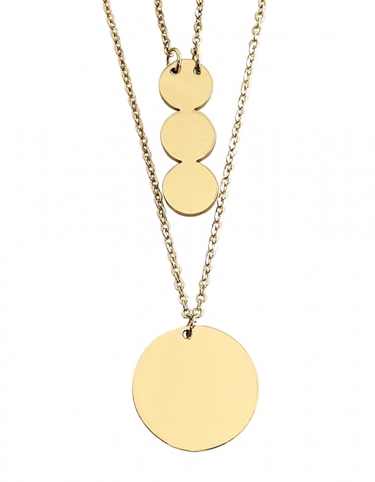 Set Colier si Bratara Delicate Gold by Borealy [2]