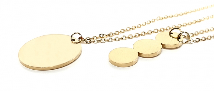 Set Colier si Bratara Delicate Gold by Borealy [3]