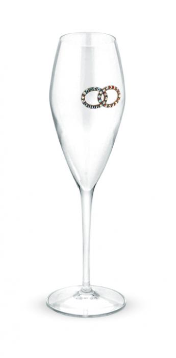 Infiniti Glasses for Champagne by Chinelli - Made in Italy [2]