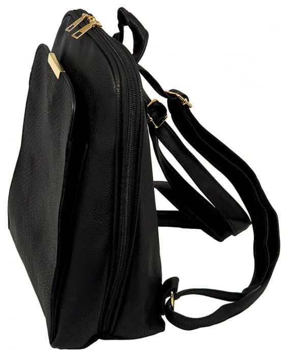 Set Rucsac Deep Black si Ceas Eiffel by Borealy [4]