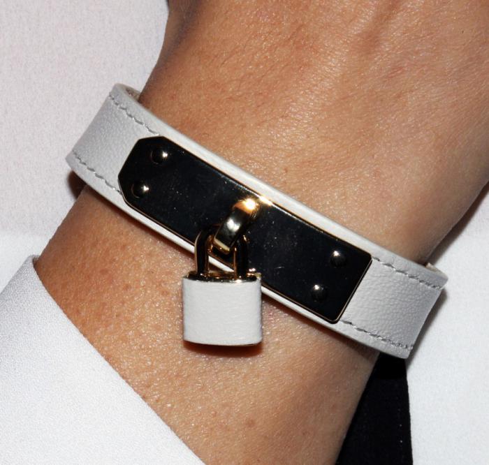 Bratara Borealy Piele Padlock of Love [2]