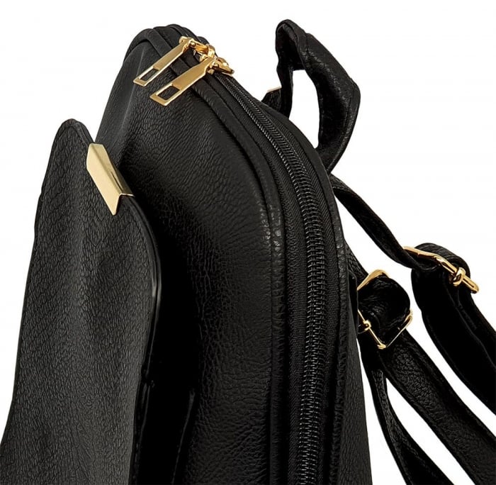 Set Rucsac Deep Black si Ceas Eiffel by Borealy [5]