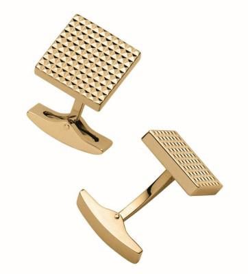 Set Butoni S.T. Dupont Diamond Head Square Yellow Gold si Note pad Burgundy Hugo Boss [2]